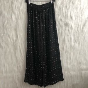 Madewell Polka Dot Wide Leg Pants